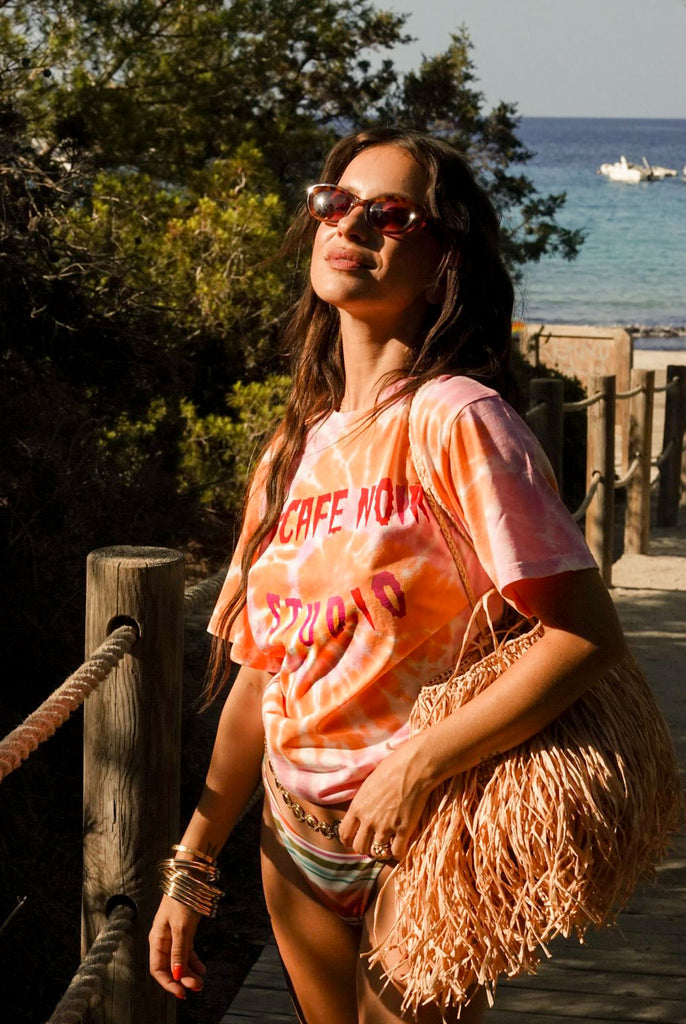 トップス L/S TIE DYE LOGO TEE TIE DYE LOGO TEE